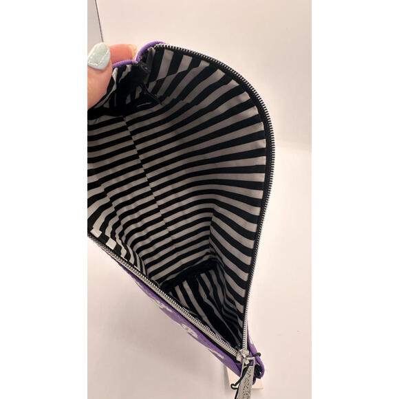 Marc Tetro Bichon Frise Large Cosmetics Case Purple...